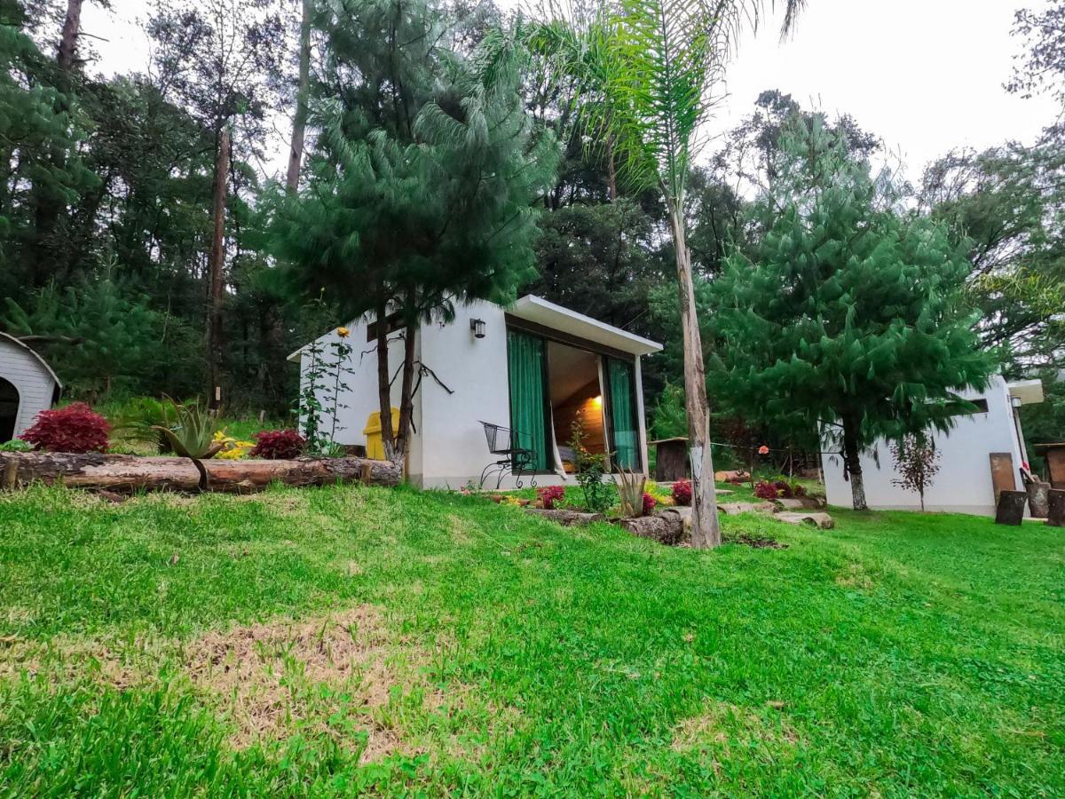 Romanticas Cabanas En Bosque Acaxochitlan Exterior photo