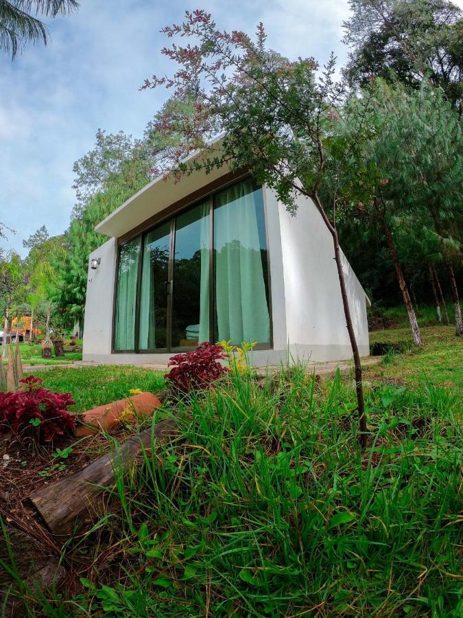 Romanticas Cabanas En Bosque Acaxochitlan Exterior photo